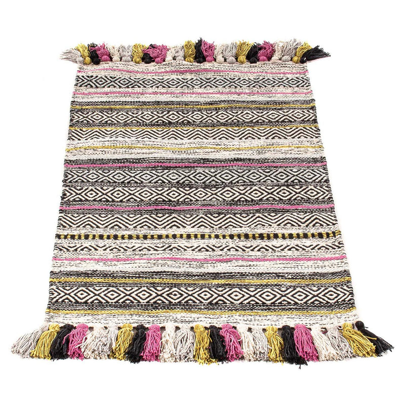 Alfombra Kelim - Tendencia - 96 x 58 cm - multicolor