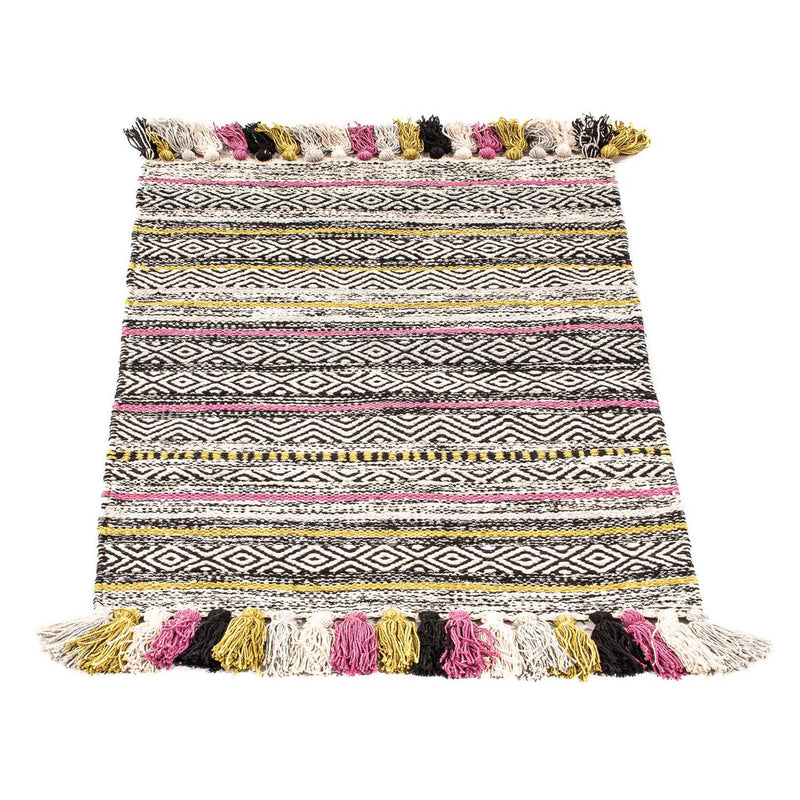 Alfombra Kelim - Tendencia - 90 x 60 cm - multicolor