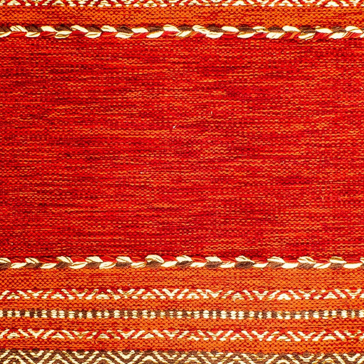 Alfombra Kelim - Tendencia - 90 x 60 cm - rojo
