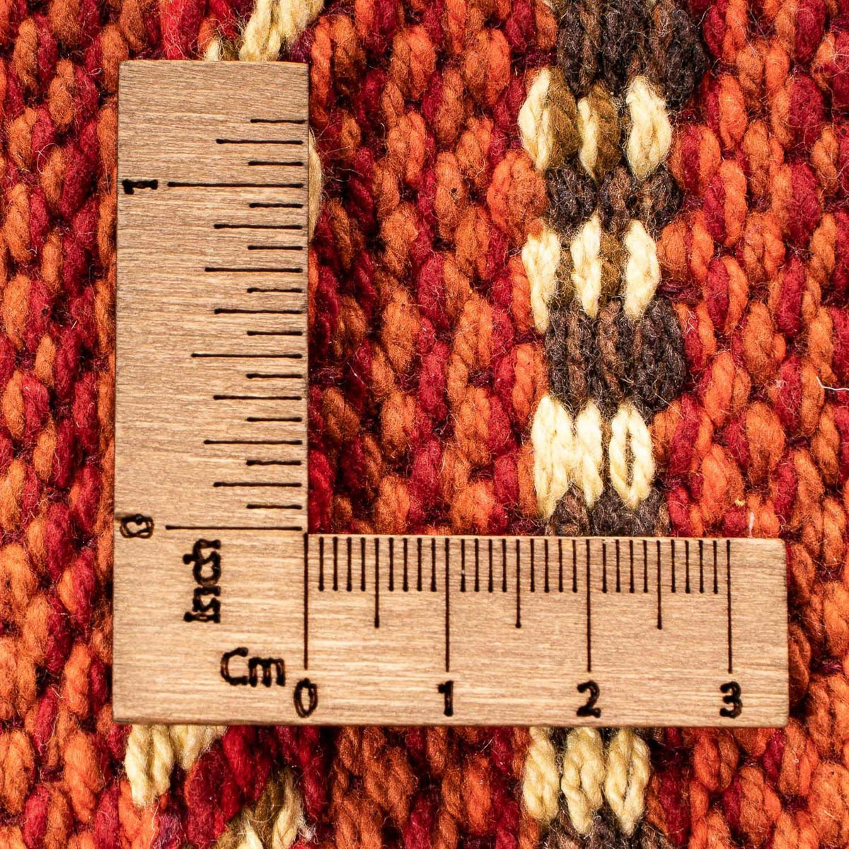 Alfombra Kelim - Tendencia - 90 x 60 cm - rojo