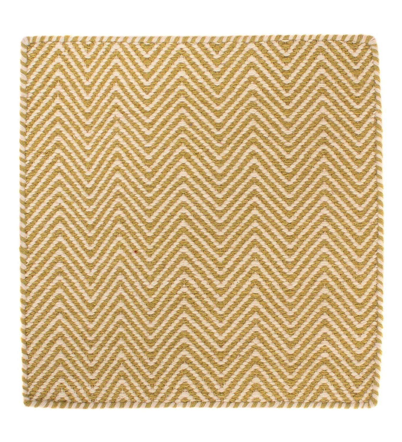 Alfombra Kelim - Tendencia cuadrado  - 46 x 46 cm - multicolor