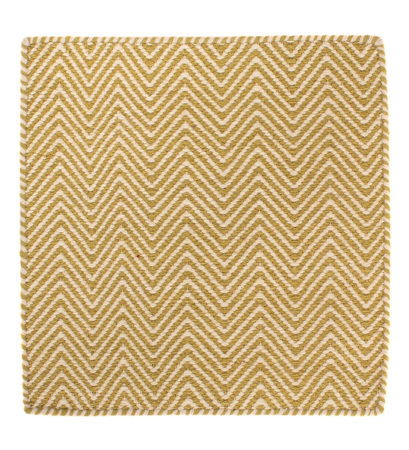 Alfombra Kelim - Tendencia cuadrado  - 46 x 46 cm - multicolor
