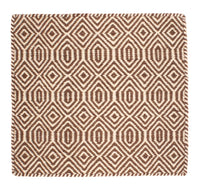 Alfombra Kelim - Tendencia cuadrado  - 45 x 45 cm - multicolor