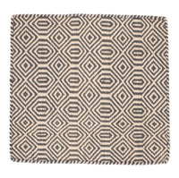 Alfombra Kelim - Tendencia cuadrado  - 47 x 44 cm - multicolor