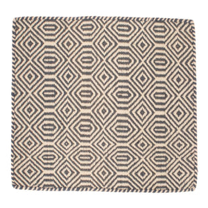 Alfombra Kelim - Tendencia cuadrado  - 47 x 44 cm - multicolor