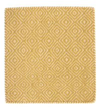 Alfombra Kelim - Tendencia cuadrado  - 47 x 43 cm - oro