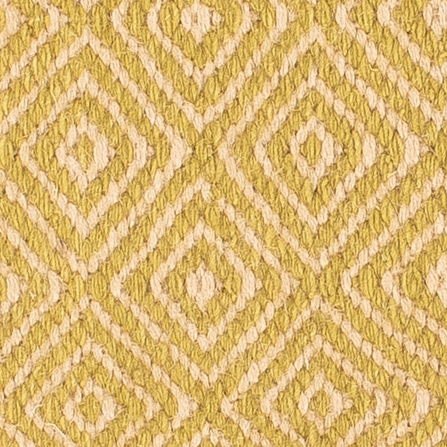 Alfombra Kelim - Tendencia cuadrado  - 47 x 43 cm - oro