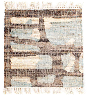 Alfombra Kelim - Tendencia cuadrado  - 60 x 60 cm - multicolor