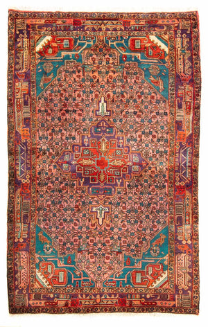Alfombra de pasillo Alfombra persa - Nómada - 257 x 100 cm - multicolor