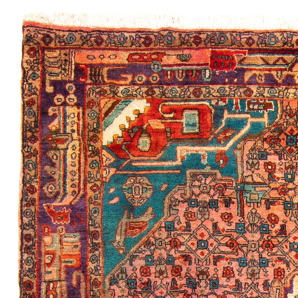 Hamadan Alfombra 100x257cm - Alfombra persa