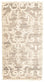 Alfombra moderna - 120 x 60 cm - beige