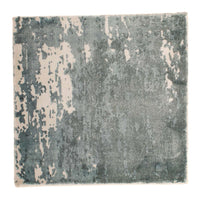 Alfombra de viscosa cuadrado  - 55 x 51 cm - multicolor