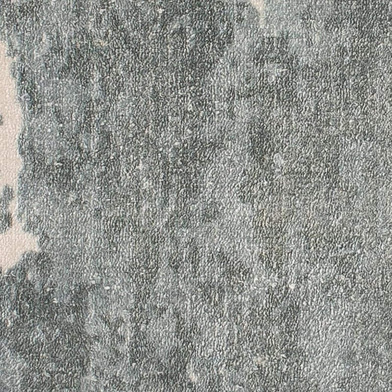 Alfombra de viscosa cuadrado  - 55 x 51 cm - multicolor