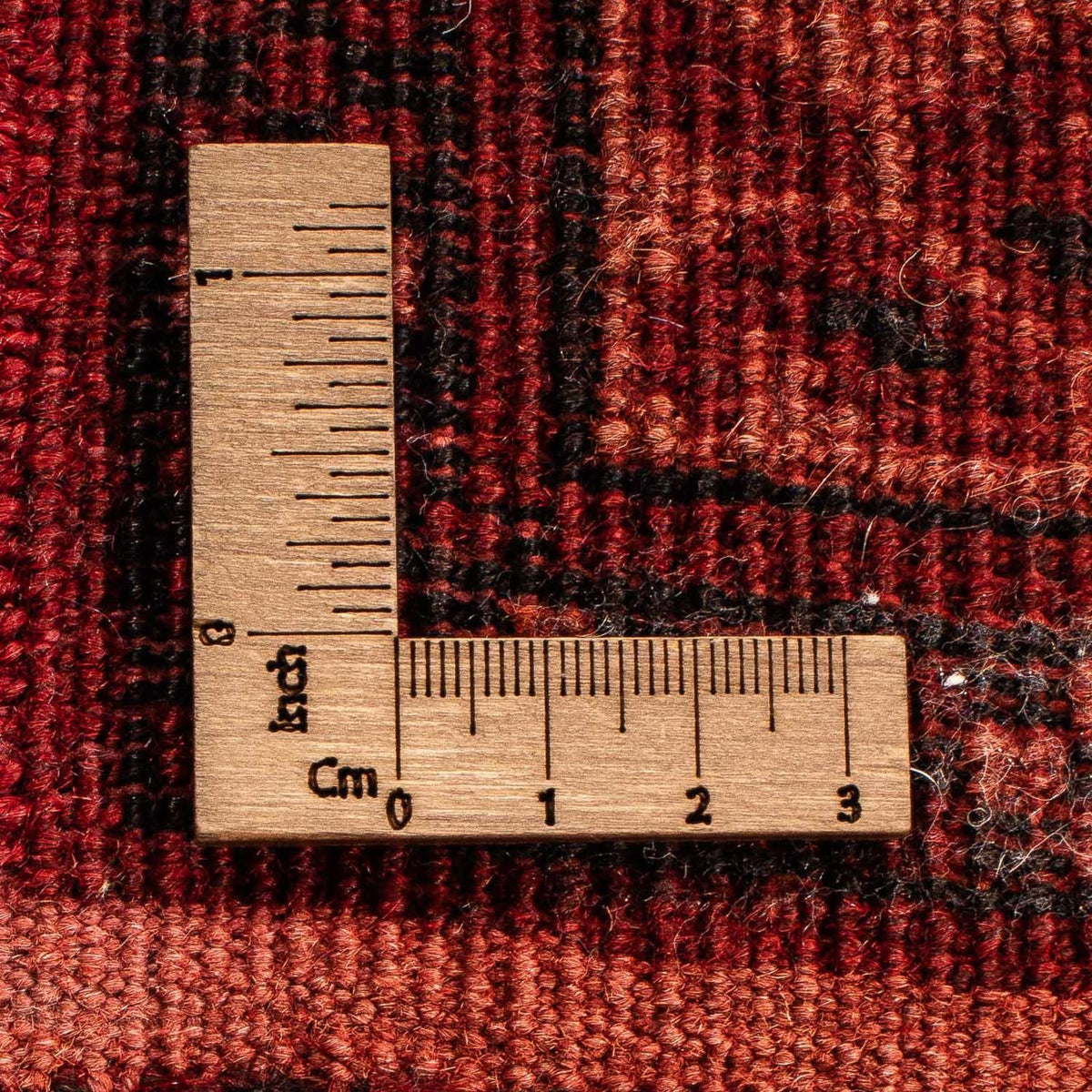 Alfombra Pakistani - 115 x 64 cm - rojo oscuro