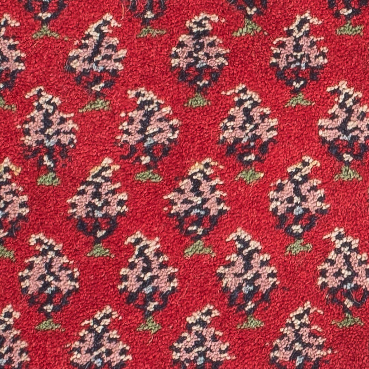 Alfombra oriental - Mir - Indus - 61 x 41 cm - rojo