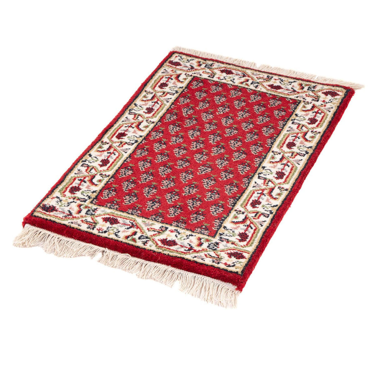 Alfombra oriental - Mir - Indus - 61 x 41 cm - rojo