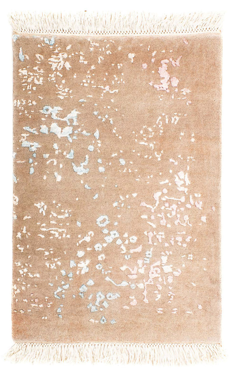 Alfombra de diseño - 88 x 63 cm - marrón claro