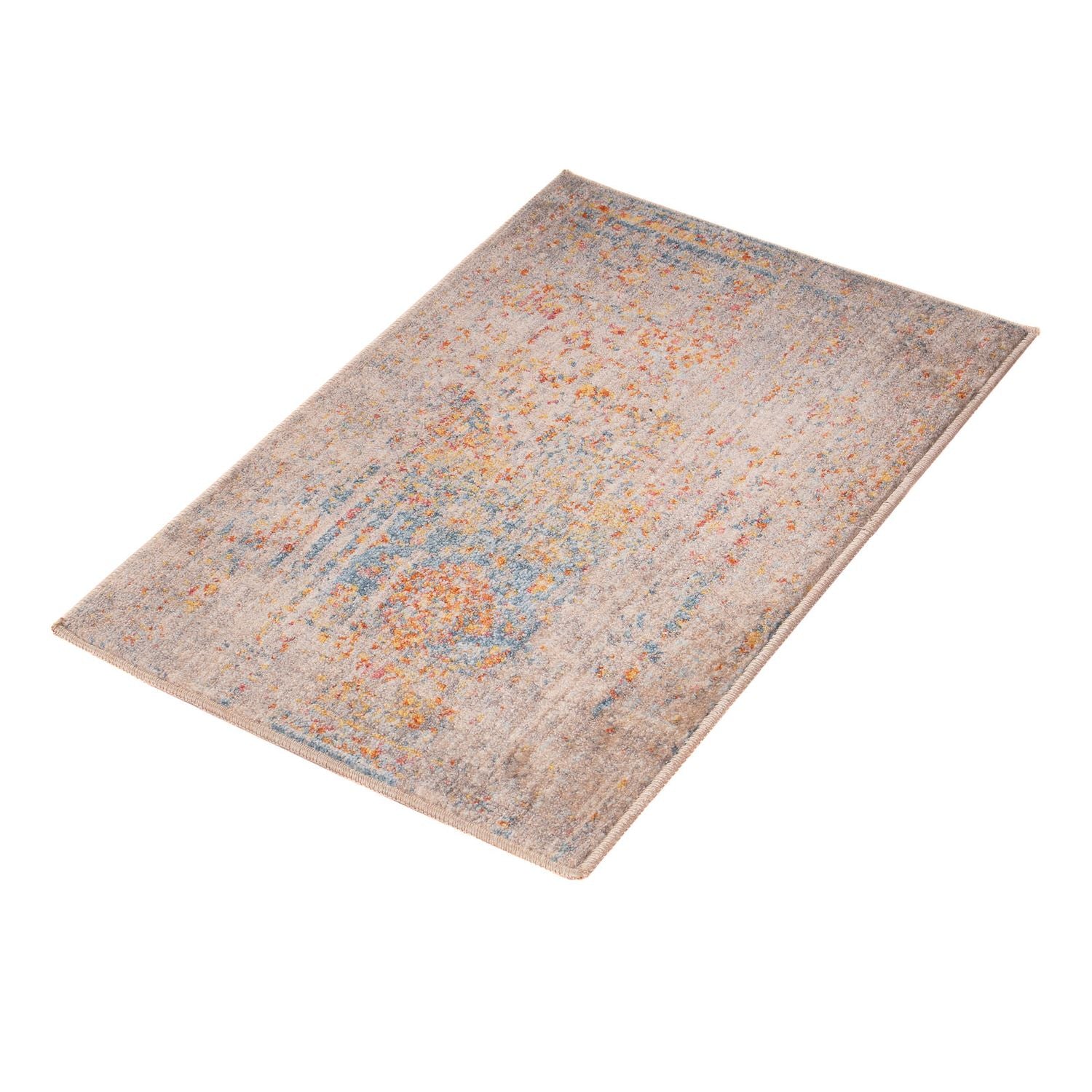 Alfombra moderna - 60 x 40 cm - multicolor
