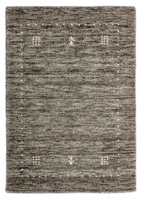 Alfombra Gabbeh - Loribaft Indus - 95 x 63 cm - gris