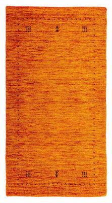 Alfombra Gabbeh - Loribaft Indus - 133 x 70 cm - naranja