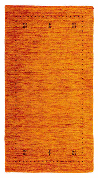 Alfombra Gabbeh - Loribaft Indus - 133 x 70 cm - naranja