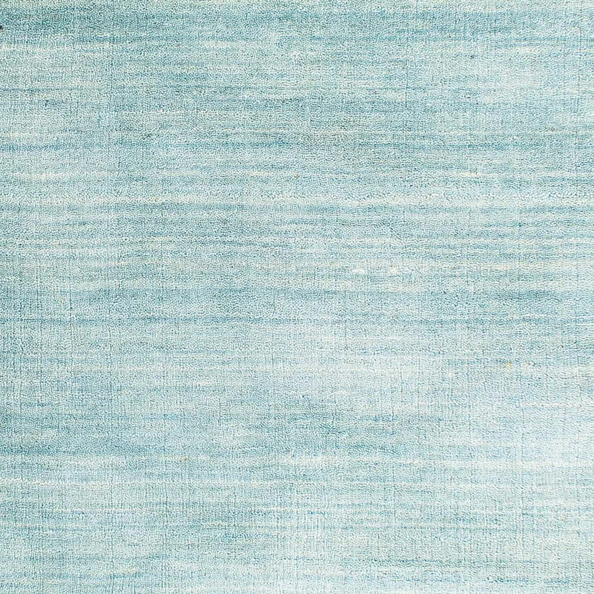 Alfombra Gabbeh - Loribaft Indus - 140 x 70 cm - azul claro
