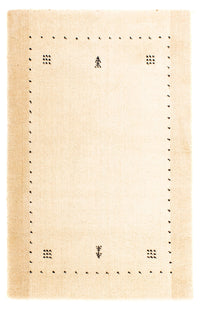 Alfombra Gabbeh - Loribaft Indus - 93 x 63 cm - beige