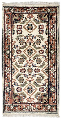 Alfombra oriental - 160 x 90 cm - beige