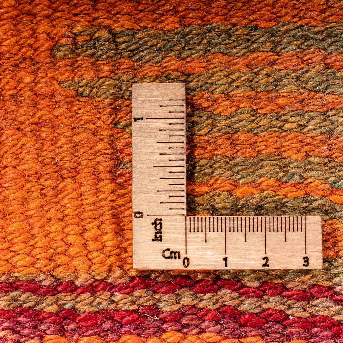 Alfombra de pasillo Alfombra Kelim - Antigua - 265 x 125 cm - multicolor