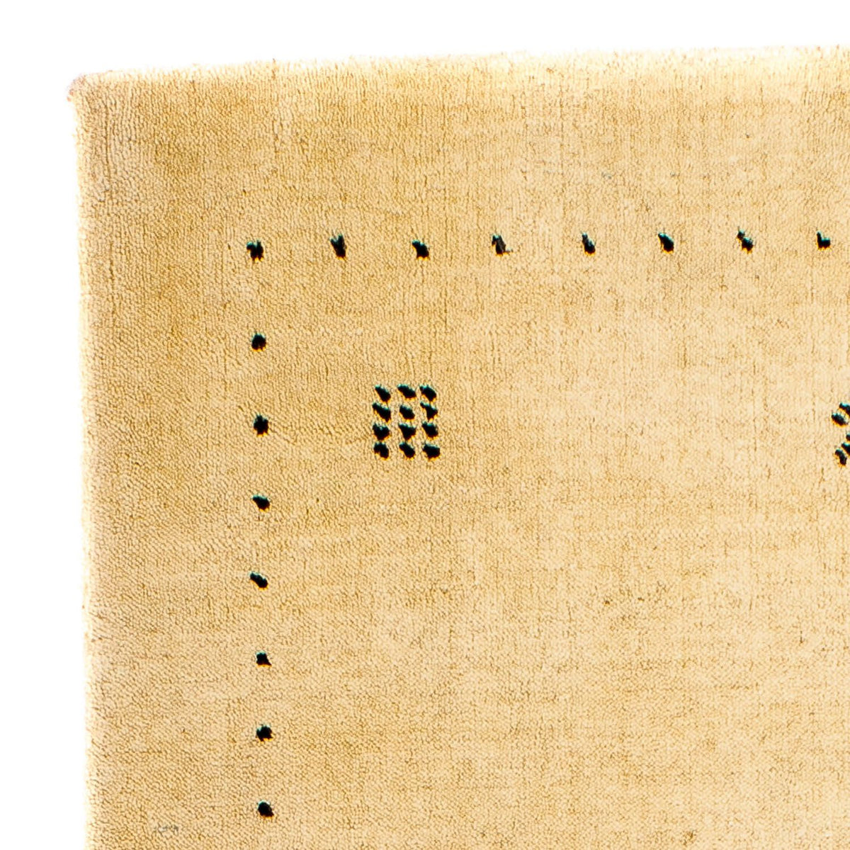 Alfombra Gabbeh - Loribaft Indus - 142 x 73 cm - beige