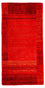 Alfombra Gabbeh - Loribaft Indus - 142 x 77 cm - rojo
