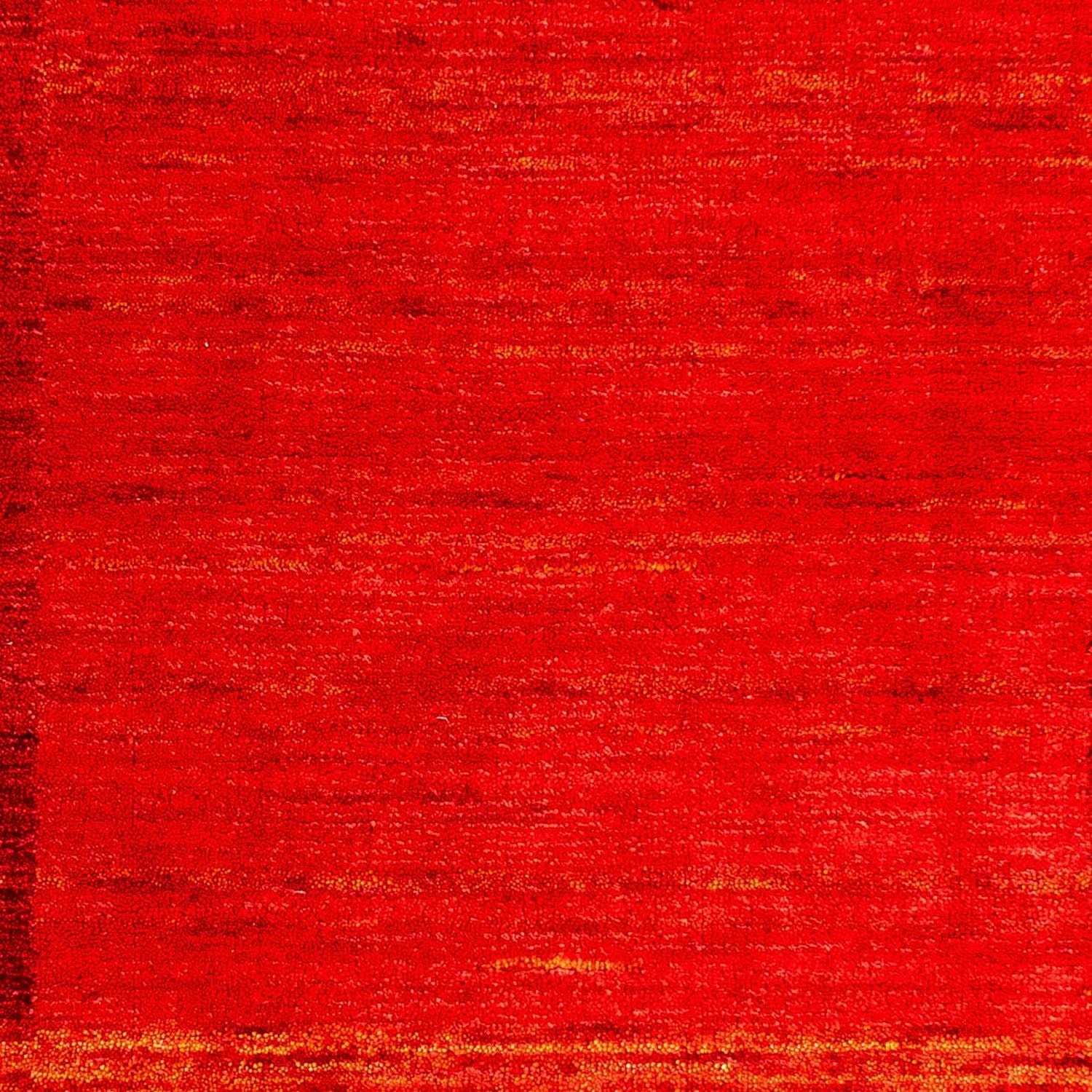 Alfombra Gabbeh - Loribaft Indus - 142 x 77 cm - rojo