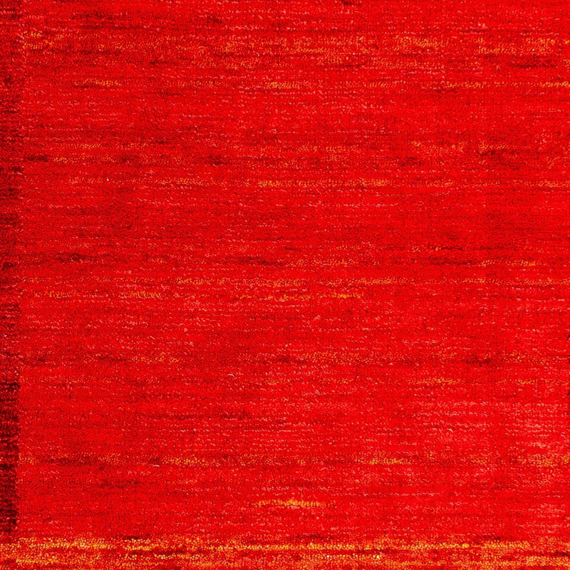 Alfombra Gabbeh - Loribaft Indus - 142 x 77 cm - rojo