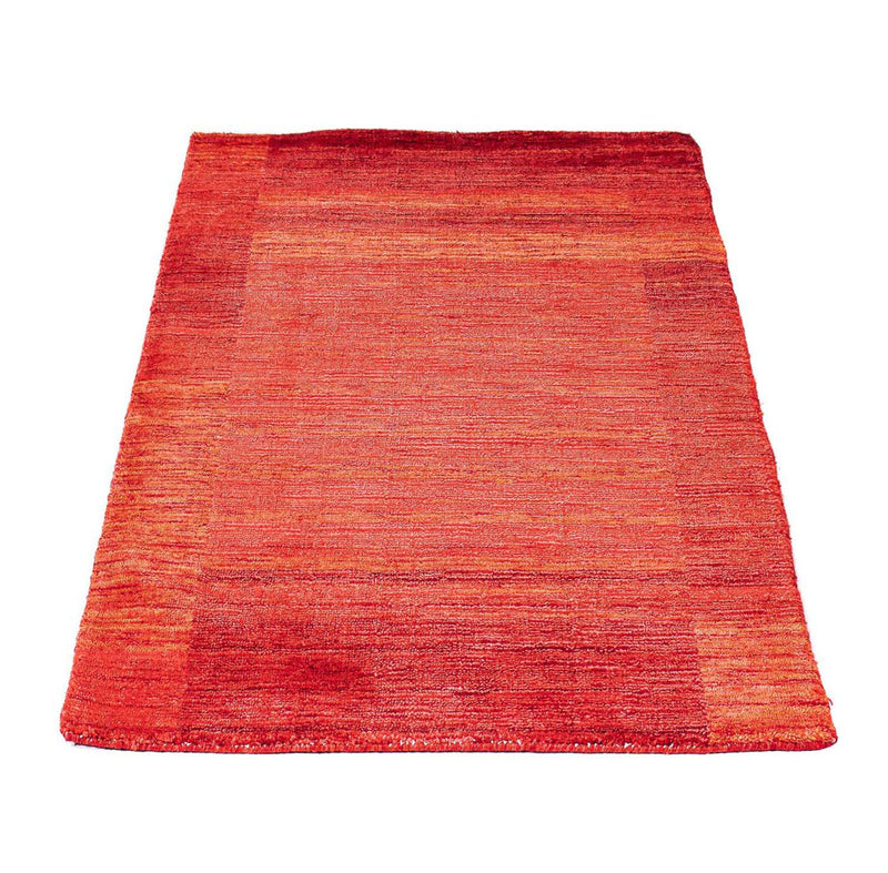 Alfombra Gabbeh - Loribaft Indus - 142 x 77 cm - rojo