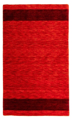 Alfombra Gabbeh - Loribaft Indus - 159 x 93 cm - rojo