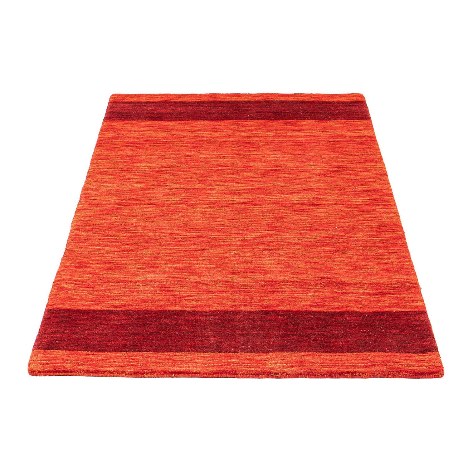 Alfombra Gabbeh - Loribaft Indus - 159 x 93 cm - rojo