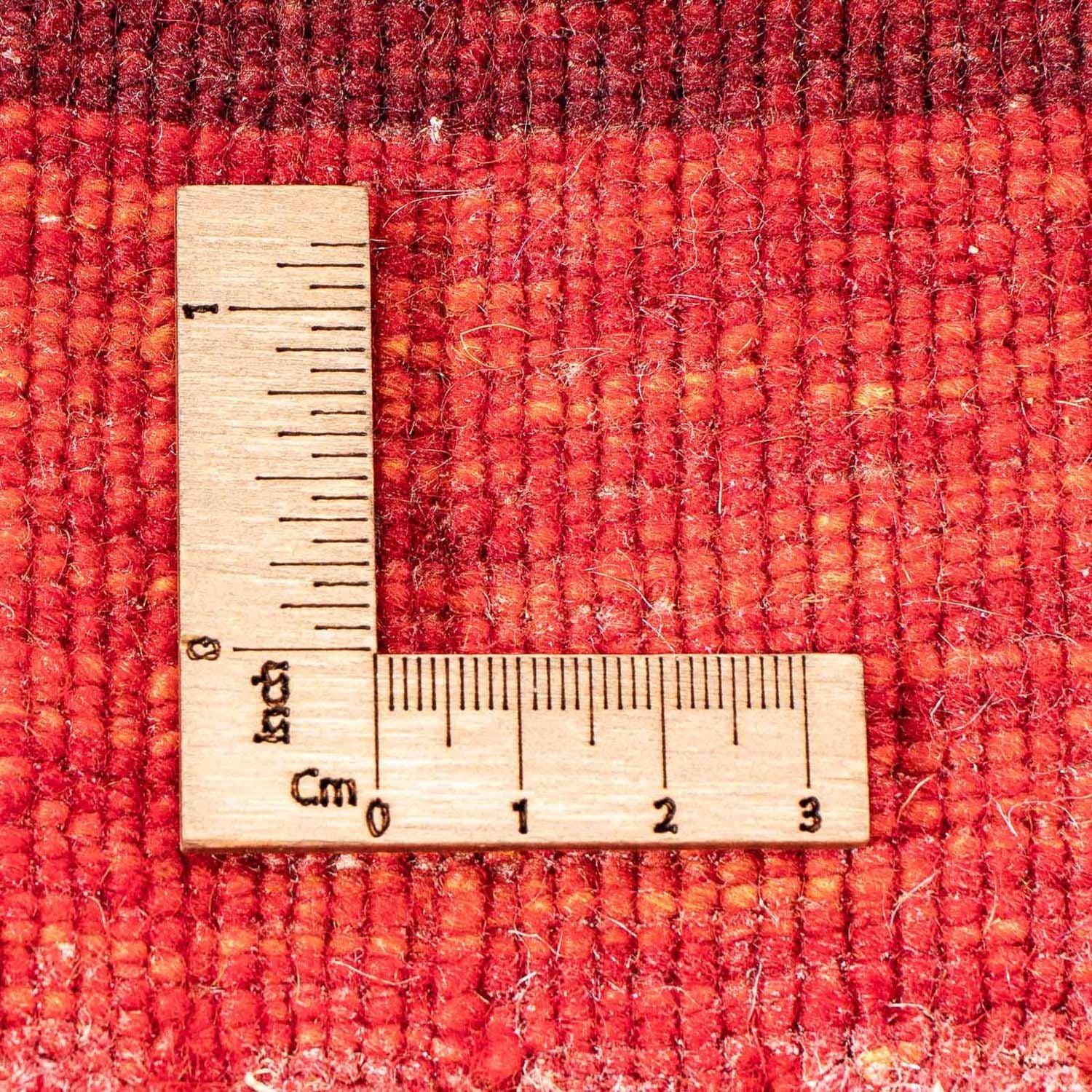 Alfombra Gabbeh - Loribaft Indus - 159 x 93 cm - rojo