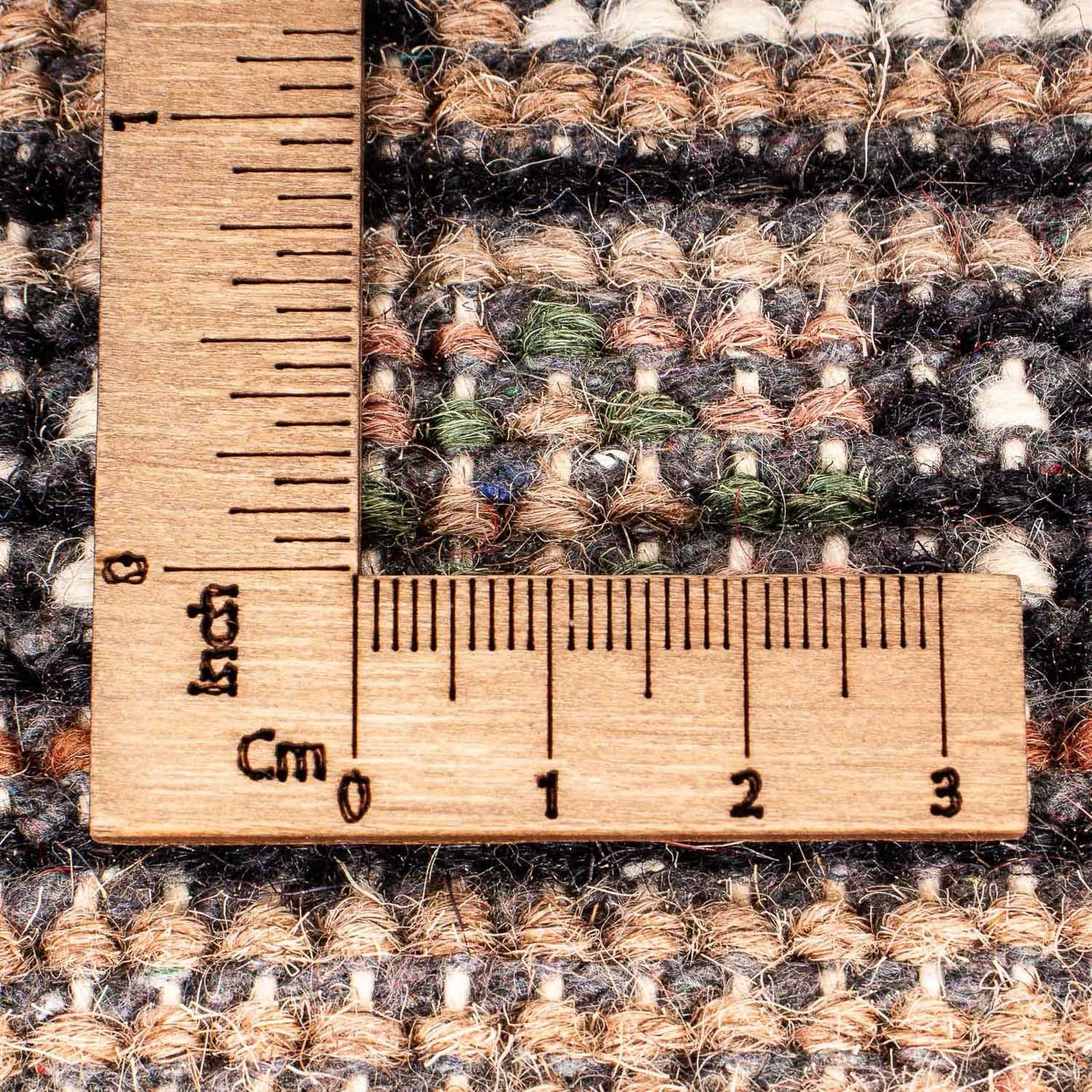 Alfombra de lana - 91 x 61 cm - beige