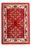 Alfombra oriental - Bidjar - Indus - 90 x 60 cm - rojo