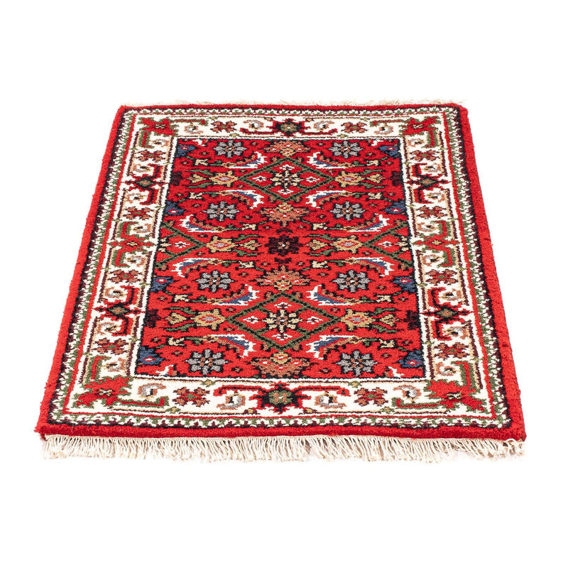 Alfombra oriental - Bidjar - Indus - 90 x 60 cm - rojo