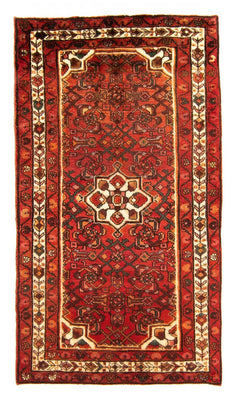 Alfombra de pasillo Alfombra persa - Nómada - 176 x 106 cm - rojo oscuro