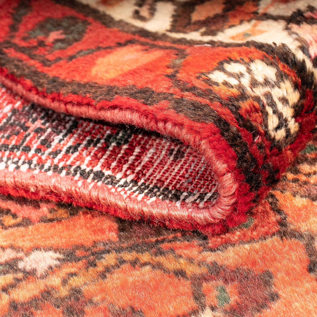 Alfombra de pasillo Alfombra persa - Nómada - 176 x 106 cm - rojo oscuro