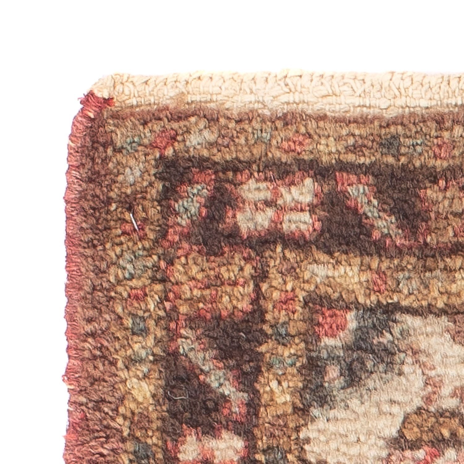 Alfombra persa - Nómada - 60 x 40 cm - marrón claro