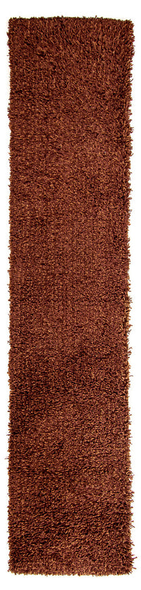 Alfombra de pasillo Alfombra de pelo largo - 304 x 65 cm - marrón
