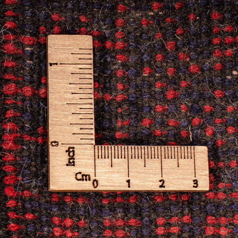 Alfombra Belutsch - 129 x 84 cm - rojo oscuro