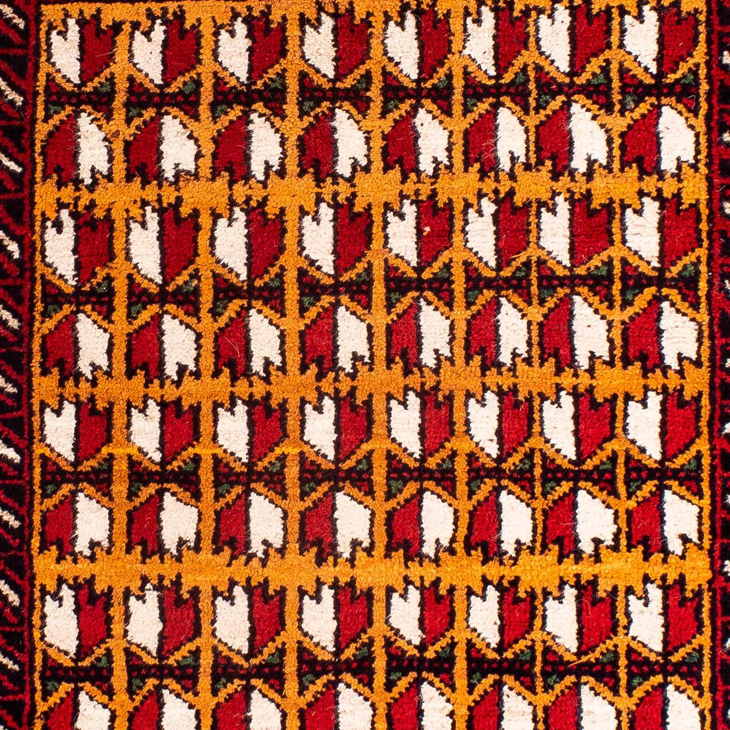 Alfombra Belutsch - 129 x 75 cm - rojo oscuro