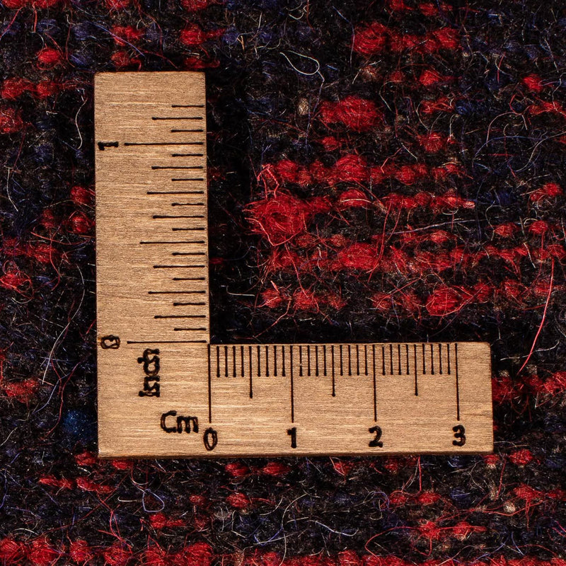 Alfombra Belutsch - 132 x 79 cm - rojo oscuro