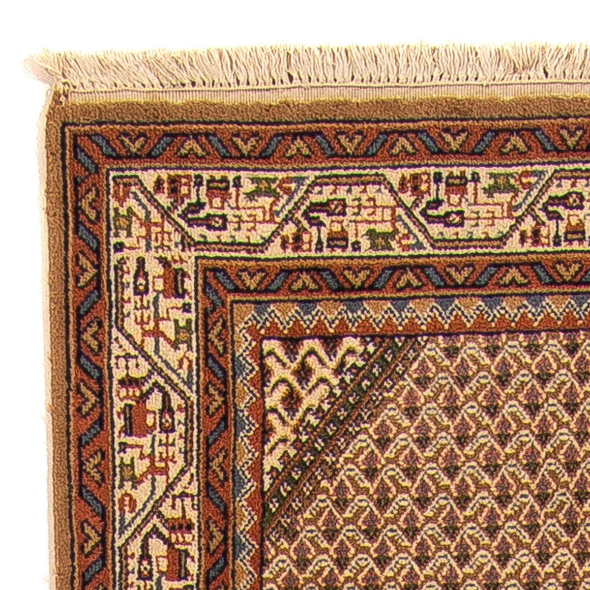 Alfombra de pasillo Alfombra oriental - Mir - Indus - 284 x 70 cm - beige