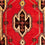 Alfombra persa - Nómada - 145 x 81 cm - rojo