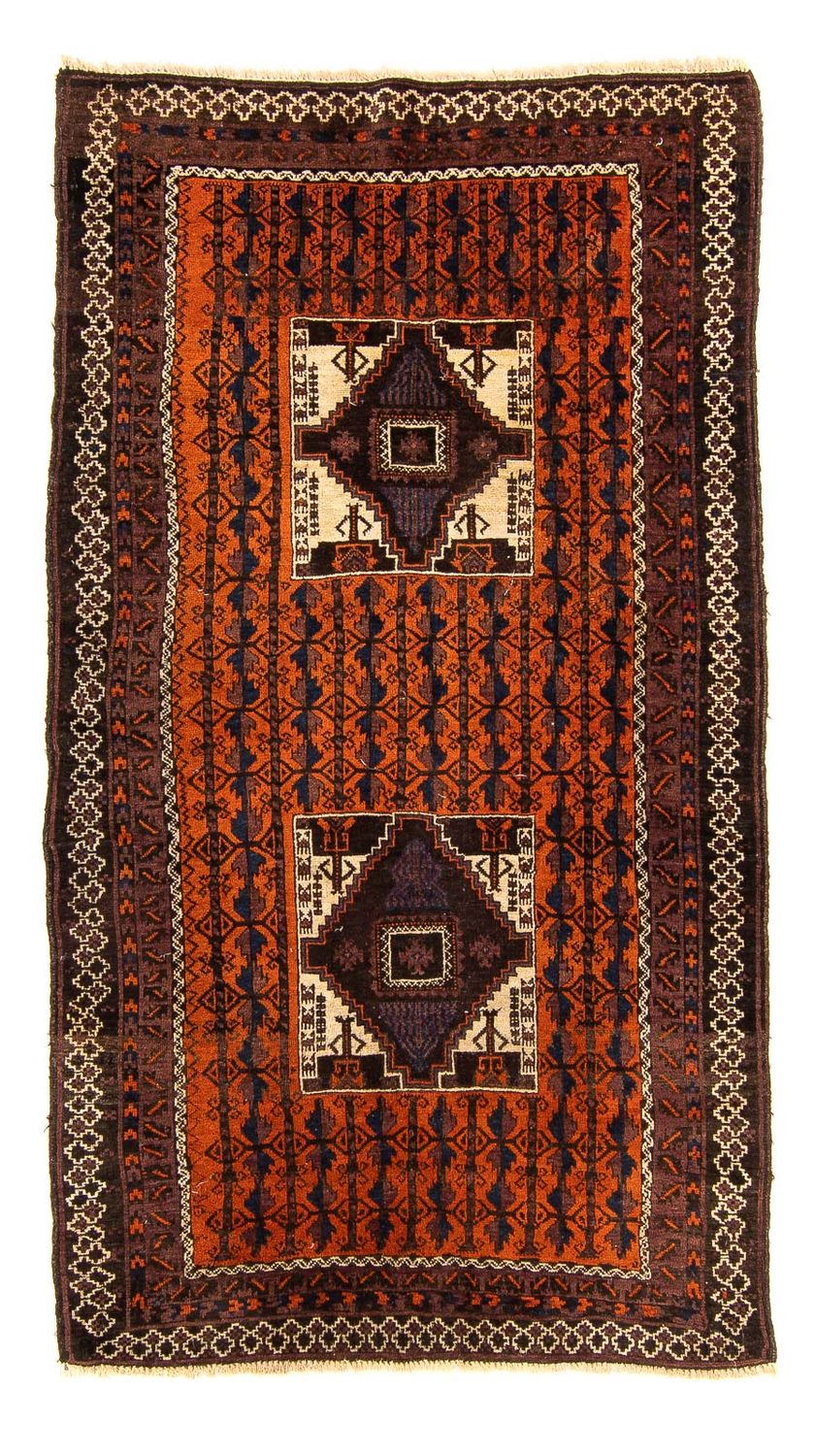 Alfombra Belutsch - 192 x 111 cm - marrón